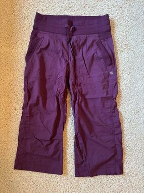 Lululemon Dance Studio Crop Sz 4